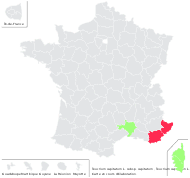Teucrium capitatum L. subsp. capitatum - carte de répartition