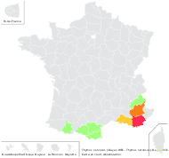 Thymus nervosus J.Gay ex Willk. - carte de répartition