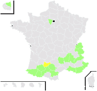 Thymus webbianus Rouy - carte de répartition