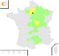 Linum loreyi Jord. - carte de répartition