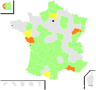 Linum usitatissimum L. subsp. usitatissimum - carte de répartition