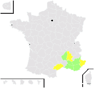 Arceuthobium oxycedri (DC.) M.Bieb. - carte de répartition