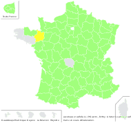 Jacobaea erucifolia (L.) G.Gaertn., B.Mey. & Scherb. subsp. erucifolia - carte de répartition