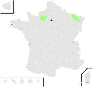 Nymphaea candida J.Presl & C.Presl - carte de répartition