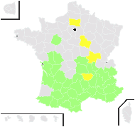 Jasminum heterophyllum Moench - carte de répartition