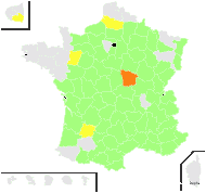 Orobanche alba Stephan ex Willd. - carte de répartition