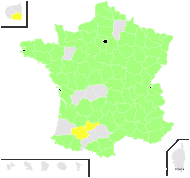 Orobanche buhsei Reut. - carte de répartition