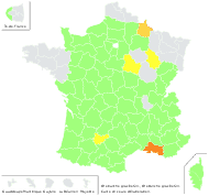 Orobanche gracilis Sm. - carte de répartition