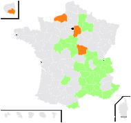 Phelipanche arenaria (Borkh.) Pomel - carte de répartition