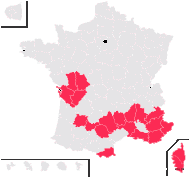 Phelipanche mutelii (Reut.) Pomel - carte de répartition