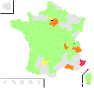 Littorella uniflora (L.) Asch. - carte de répartition