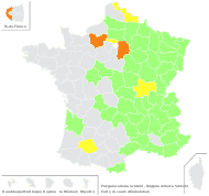 Polygala gariodiana Jord. & Fourr. ex Verl. - carte de répartition