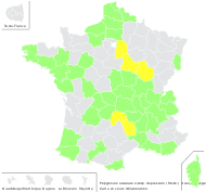 Polygonum aequale Lindm. - carte de répartition