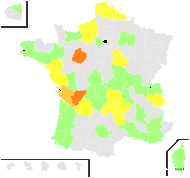 Polygonum aphyllum Sennen & Elías - carte de répartition