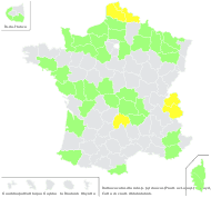 Acetosella multifida subsp. pyrenaica (Pourr. ex Lapeyr.) Á.Löve - carte de répartition
