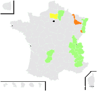 Thesium linophyllon L. subsp. linophyllon - carte de répartition