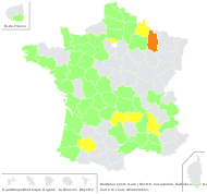 Alisma repens Lam. - carte de répartition