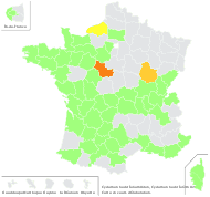 Cyclamen hederifolium Aiton - carte de répartition