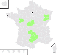 Rubus indutus Boulay & Vendr. ex Lefèvre - carte de répartition