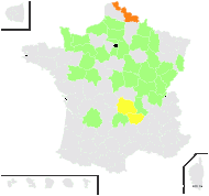 Aconitum linnaeanum Gáyer - carte de répartition