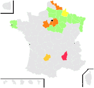 Anemone sylvestris L. - carte de répartition