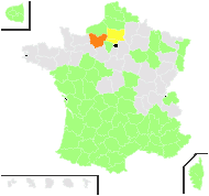Nigella bourgaei Jord. - carte de répartition