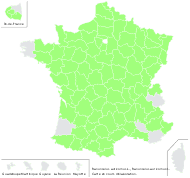 Ranunculus variifolius Salisb. - carte de répartition