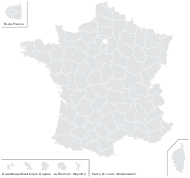 Pentanema ×hyb. (sans nom 1)  - carte de répartition
