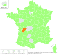 Ranunculus trichophyllus Chaix - carte de répartition