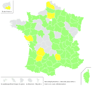 Reseda phyteuma L. - carte de répartition