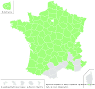 Agrimonia eupatoria L. subsp. eupatoria - carte de répartition
