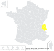Alchemilla flexicaulis Buser - carte de répartition