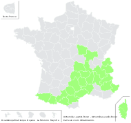 Alchemilla saxatilis Buser - carte de répartition