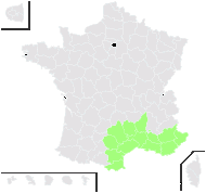 Geum biflorum Brot. - carte de répartition