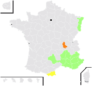 Potentilla cinerea Chaix ex Vill. - carte de répartition