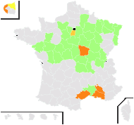 Chamaephyton supinum (L.) Fourr. - carte de répartition