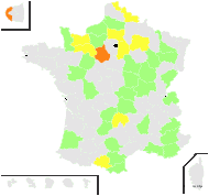 Rosa ×litvinovii Chrshan. - carte de répartition