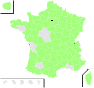 Rubus sibiricus (Kom.) Sinkova - carte de répartition