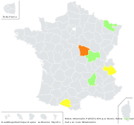 Rubus melanoxylon P.J.Müll. & Wirtg. - carte de répartition