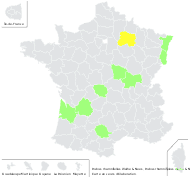 Rubus rhamnifolius Weihe & Nees - carte de répartition