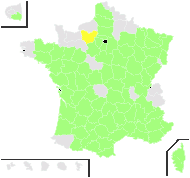 Sorbus syrmiensis Kit. ex Kanitz - carte de répartition