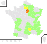 Galium trinerve Moench - carte de répartition