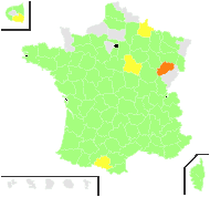 Galium parisiense L. - carte de répartition