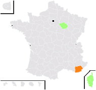 Galium scabrum L. - carte de répartition