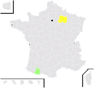 Ptelea trifoliata L. - carte de répartition