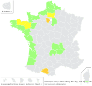 Salix repens subsp. repens var. dunensis (Rouy) P.Fourn. - carte de répartition