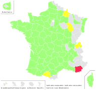 Salix atrocinerea Brot. - carte de répartition