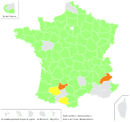 Salix aurita L. - carte de répartition