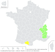 Salix breviserrata Flod. - carte de répartition