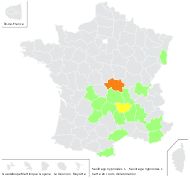 Saxifraga hypnoides L. - carte de répartition